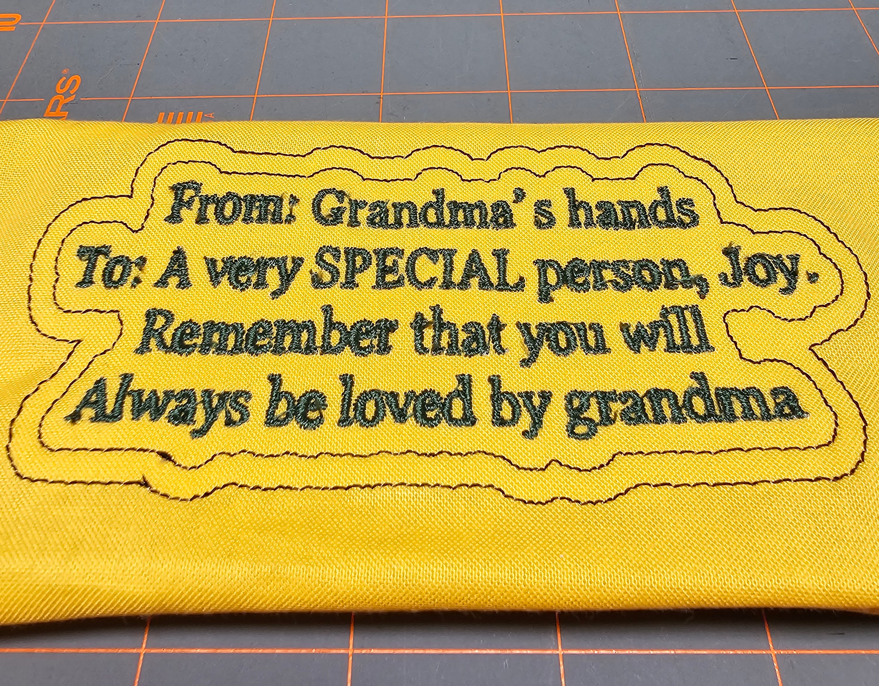 A Nice Touch for Your Quilts